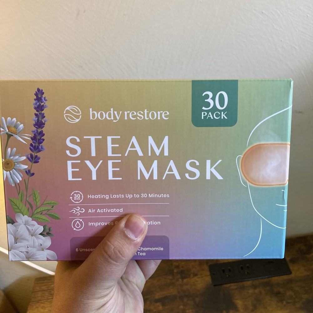 Body Restore Steam Eye Mask 30 Pack
